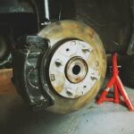 how to free a stuck brake caliper piston