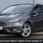 ford focus door wont open from inside or outside