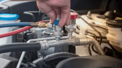 how to recover car freon without machine